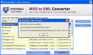 MSG to EML Converter screenshot